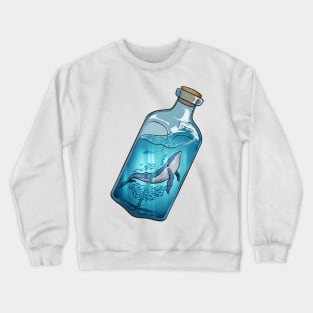 Whale Bottle Crewneck Sweatshirt